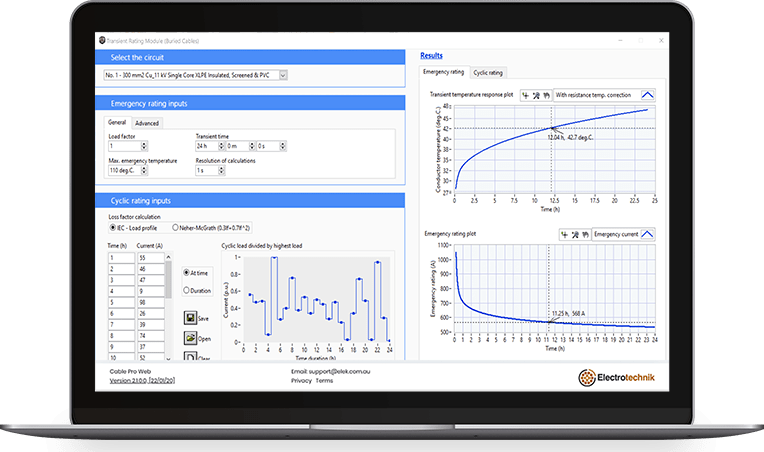 screenshot of Cable High Voltage